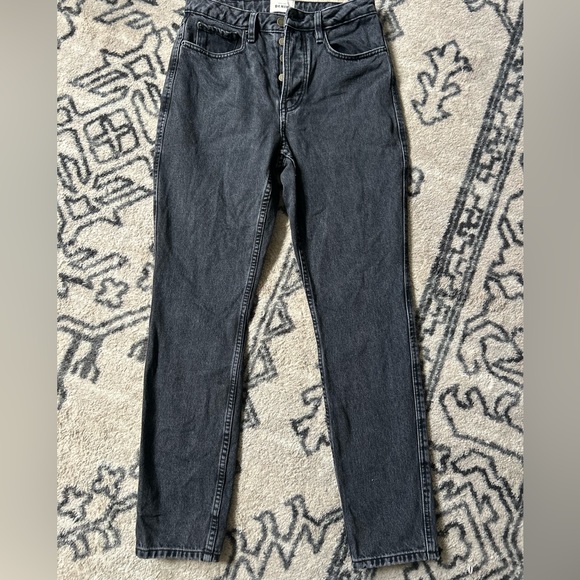 Sezane brut sexy black jeans - Picture 4 of 13